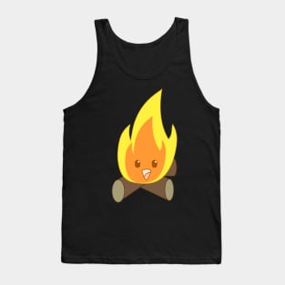 kawaii campfire Tank Top